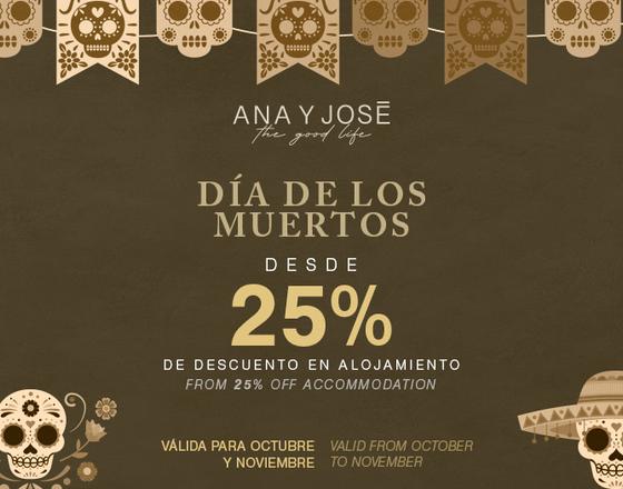 Vive el Día de Muertos en el paraíso.  Ana y José Hotel & Beach Club Tulum Vive el Día de Muertos en el paraíso.  Ana y José Hotel & Beach Club Tulum